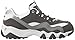 Skechers Sport Women's D'Lites 2.0 Under Control Fashion Sneaker, Gray/White, 10 M US