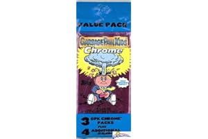 WOWZZER 2013 Topps Chrome Garbage Pail Kids EXCLUSIVE Factory Sealed Jumbo Value Fat Pack with 15 Cards ! Look for Artist Autographs, Printing Plates & More! Reprint of 1985 GBK Original Series 1