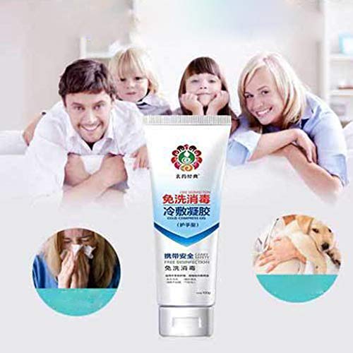 Disposable Hand Sanitizer, Vorname 100ML Cold Compress Gel Long-Lasting Speed Handwash Hand Lotion, Hand Soap Gel Odor Sanitizers,Instant Skin Cleansing for Adults Children Cleaner