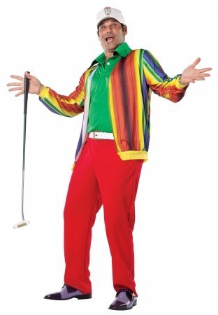 Caddyshack - Al Cervik Adult Costume (As Shown;Large/X-Large)