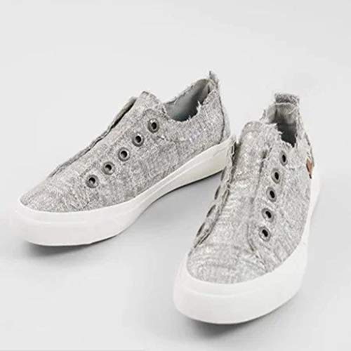 image for HAALIFE Shoes HAALIFE◕‿Womens Canvas Shoes Flat Sports Running Sho