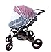 Enovoe Mosquito Net for Stroller - Durable Baby Stroller Mosquito Net - Perfect Bug Net for Strollers, Bassinets, Cradles, Playards, Pack N Plays and Portable Mini Crib