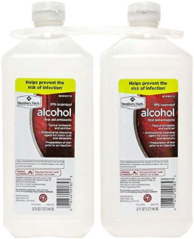 MemberS Mark 91% Isopropyl Alcohol (32 Fl. Oz 2 Pk.)