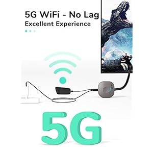 YEHUA Wireless WiFi Display Dongle, Miracast HDMI Dongle Convertitore Ricevitore Video Streaming WiFi per iOS / Android… - immagine 4