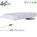 4G LTE Antenna TS9 Connector 35dbi High Gain Long Range Network with Suction Cup for 4G LTE Modem/Router/Hotspot with TS9 Connectors Mobile Broadband Outdoor Signal Booster(TS9)