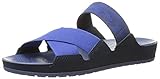 crocs Women's Anna Slide Gladiator Sandal, Navy/Bijou Blue, 7 M US