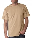 Gildan Men's Ultra Cotton Crewneck T-Shirt, Tan, X-Large