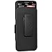 Amzer Shellster Shell Case Holster Combo for BlackBerry Z30 - Retail Packaging - Black