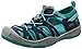 KEEN Big Kid's Moxie Closed Toe Casual Sandal, Dress Blue/Viridian, 3 BK (Big Kid's) US