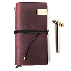 IPBEN Refillable Pages Leather Journal + Copper