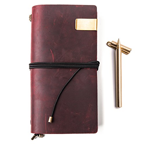 IPBEN Refillable Pages Leather Journal + Copper