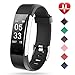 Lintelek Fitness Tracker with Heart Rate Monitor, Activity Tracker with Connected GPS, IP67 Waterproof Smart Fitness Band with Step Counter, Calorie Counter, Pedometer for Kids Women and Men