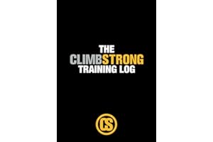 The Climb Strong Training Log - BLACK AND WHITE