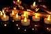 Micandle 12Pcs Yellow Remote Candles,Led Flameless Tea Lights Candles with Remote Control for Wedding Party Church Home Decorate,Last up to 48 Hours,Battery Amber Yellow Electric Flickering Tealights
