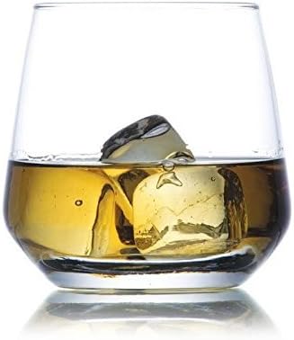 Style SetterAbigail Stemless Glasses, Set of 4