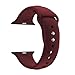 Sunfei For Apple Watch, New Fashion Sports Silicone Bracelet Strap Band New Fashion Sports Silicone Bracelet Strap Band for Apple Watch Series 3/2/1 (42MM, Wine)