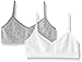 Maidenform Girls' Big 2 Pack Seamfree Crop Bra, X-Large