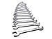 TEKTON 2008 Angle Open End Wrench Set, Inch, 3/8-Inch - 1-1/4-Inch, 14-Piece
