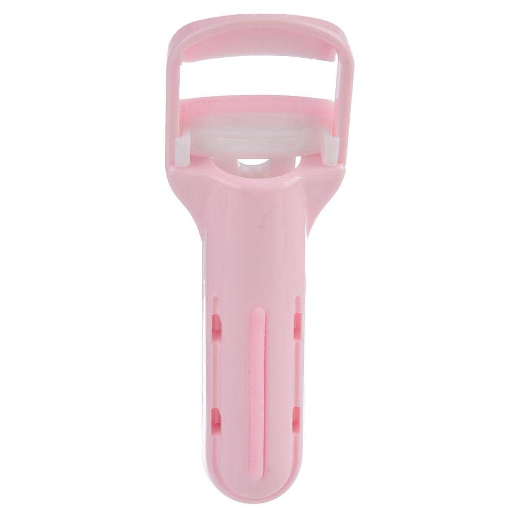 Eyelash Curler, Silicone Refill Pads & Spring Loaded Curlers for Eyelashes Lift in Seconds, Pink