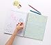 LaurDIY Kawaii Collection Monthly School Cute Sticker Sheet, 170 Pages, Agenda Planner