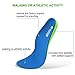 EHZNZIE Plantar Fasciitis Feet Insoles with High Arch Supports and Cushioning Orthotics Inserts Relieve Flat Feet, Foot Pain and High Arch (M (Mens 8-10/ Womens 9-11))