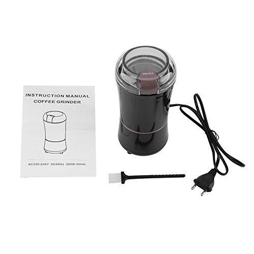 400 W Elektrischer Kaffeemühle für die Brühung von Getreide, mit Klinge aus Edelstahl, transparenter Deckel für Zuhause… – Bild 6