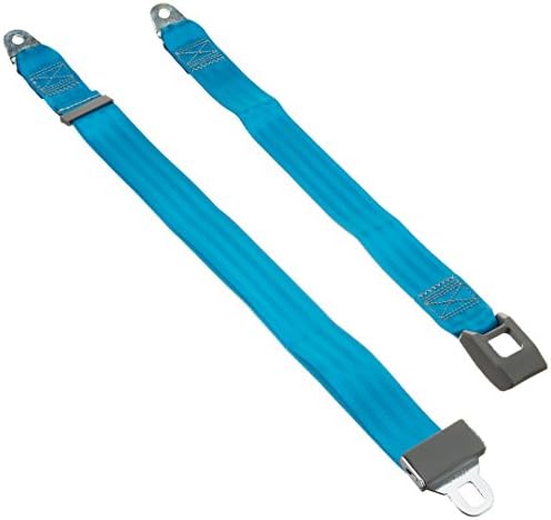 safeTboy 9353 Electric Blue Lap Seat Belt Standard Buckle (2-Point)