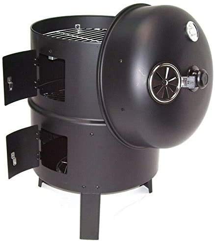 D&L 3in1 BBQ Holzkohlegrill Räuchertonne Räuchergrill Grilltonne Smoker 56512 Grill AWZ, Grillofen Räucherofen… – Bild 6