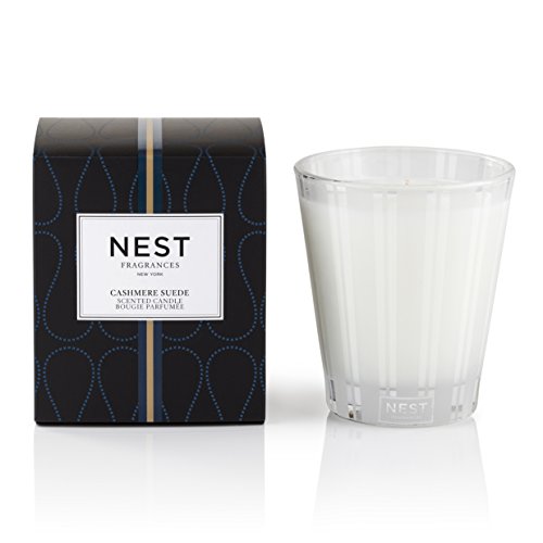 Nest fragrances classic candle- cashmere suede , 8.1 oz