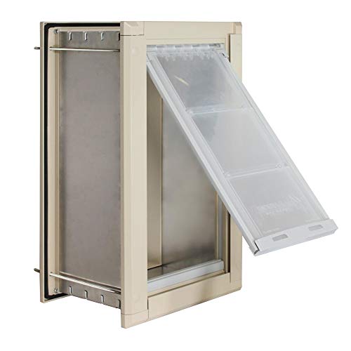 Endura Flap Pet Door for Walls Single Flap Extra Insulated & Cold