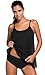 Zalalus Women's Bathing Suit Lace Tankini Set With Shorts Plus Size Swimsuit