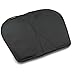 Skwoosh Gel Kayak and Canoe Seat Cushion for Sitting Comfort While Paddling, Boat and Fishing | Coccyx Sciatica Pain Relief | Anti-Slip | Made in USA (Black)