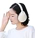 knolee Unisex Knitting EarMuffs Faux Furry Earwarmer Winter Outdoor EarMuffs,White
