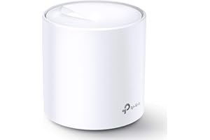 TP-Link Deco WiFi 6 Mesh WiFi System(Deco X20) - Covers up to 2200 Sq.Ft, Replaces Wireless Internet Routers and Extenders, 1-Pack, White