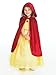 Little Adventures Traditional Hooded Princess Cloaks (Red, L/XL Age 5-9) - Machine Washable Child Pretend Play and Party Dress-up with No Glitter