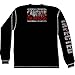 Walking Dead The Zombie Infected Hands Official Licensed Adult Long Sleeve Shirt S Black