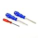 3.8mm + 4.5mm + trigram triwing Security Screwdriver Bit Tool Set For Nintendo NES SNES N64 Game Boy Vintage Games and Consoles by ninthseason primary