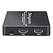 3 Port HDMI Switch, 2 Port HDMI Splitter, HDMI Switch Splitter, HDMI Switcher with Remote, HDMI Splitter with Remote, HDMI Port, HDMI Switch Splitter Support 4k, 3D, HDMI 1.4v (3 IN 2 OUT HDMI Switch)