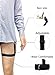 Jelinda Mens Shirt Stays Holders Elastic Garters Belt with Non-slip Locking Clamps