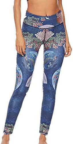 Discount Boutique Women's Yoga Pants Digital Chinese Elements Print High Waist Sports Skinny Push Up Leggings Fitness Pants Tights