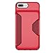 Speck Products 106295-6925 Presidio Wallet Case iPhone 8 Plus/7 Plus/6S Plus/6 Plus - Mars RED/Velvet RED