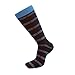 USBingoshop Mens Cotton Argyle Striped Solid Ribbed Black Crew Dress Socks(10-13, Striped-2 Pack of 12)