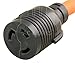 AC WORKS Shore Power Adapters (15Amp Household to 30A Locking-Flexible)