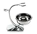 Edward London and Company Deluxe Chrome Shaving Stand with Shaving Bowl