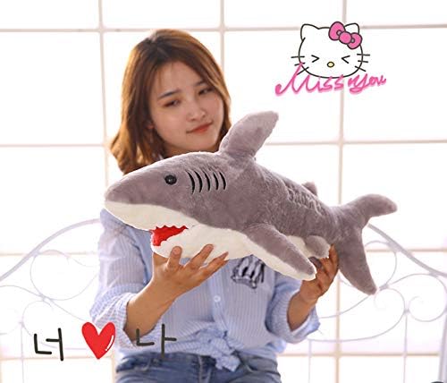 Cute Shark Plush Toy,12Inch Cartoon Plush Toys Fox Sharks Soft Dolls Children Baby Animal Kid Toys