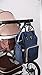 SUNVENO Diaper Bag Backpack Functional Baby Nappy Changing Bag with Insulated Pockets Waterproof Fabric Large Capacity (Navy)