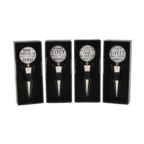 CGB Giftware Loft Cheeky Little Wine Bottle Stoppers (Set Of 4)