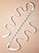 AW Crystal Wedding Dress Belt Women's Rhinestone Sash Belt, 17 x 1 inch, White