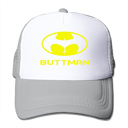 Texhood BUTTMAN PARODY Fashion Sunhats One Size Ash
