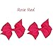 Prohouse Boutique Baby Girl Hair Clips Flower Grosgrain Ribbon Bows for Toddlers Teens Kids Little Girls Barrettes